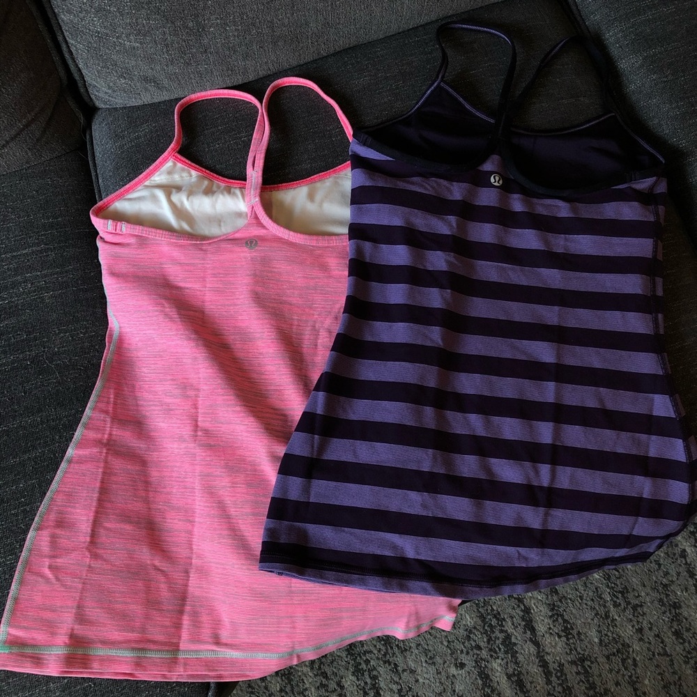 TWO • Lululemon Power Y tanks - Picture 2 of 4